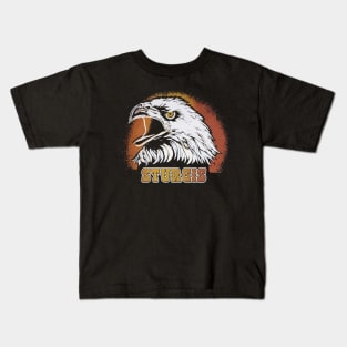 Sturgis South Dakota Retro Eagle Freedom Tribute Kids T-Shirt